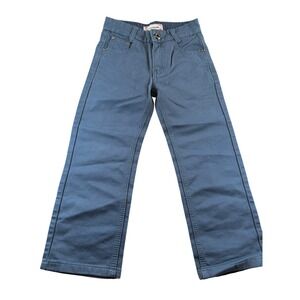 Ace of Diamond USA Boys Slate Blue Straight Leg Trousers Size 6 Five Pocket Pant